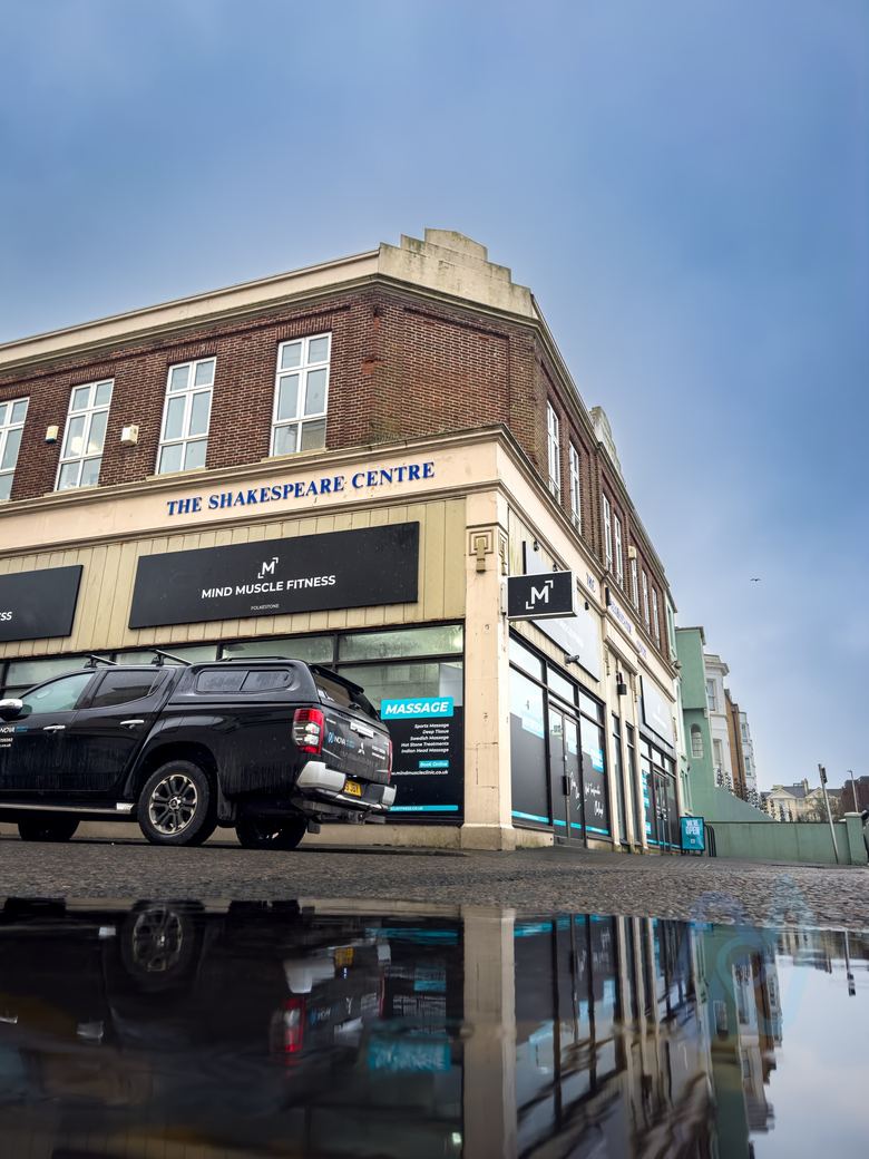 Mind Muscle Fitness on Folkestone High Street, at the Shakespeare Centre