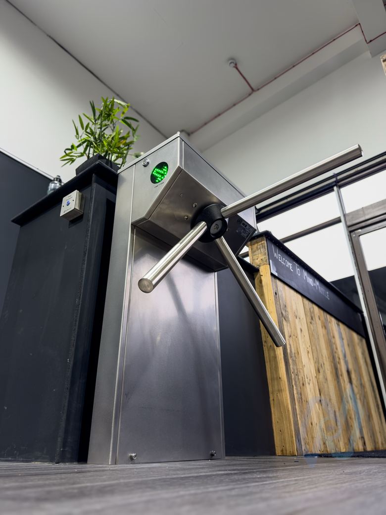 The tripod turnstile for members’ access